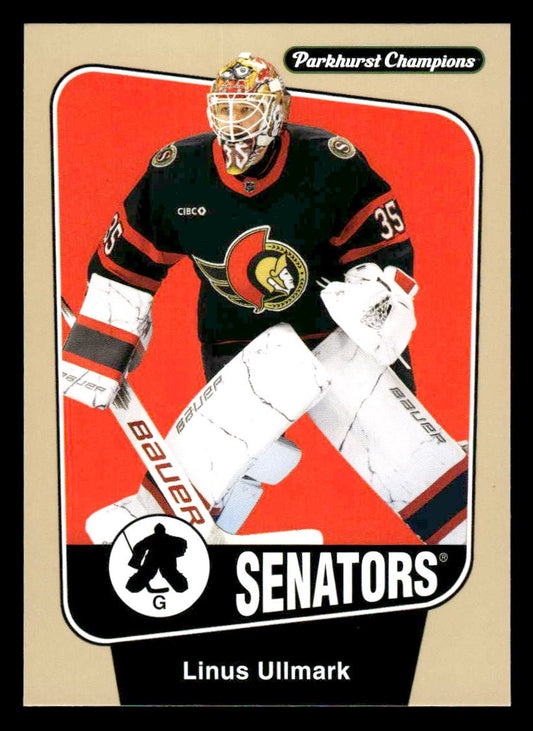 2024-25 Parkhurst Champions #186 Linus Ullmark