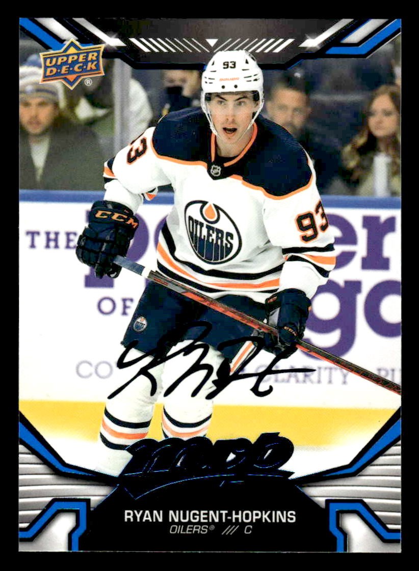2022-23 Upper Deck MVP #46 Ryan Nugent-Hopkins Blue Script