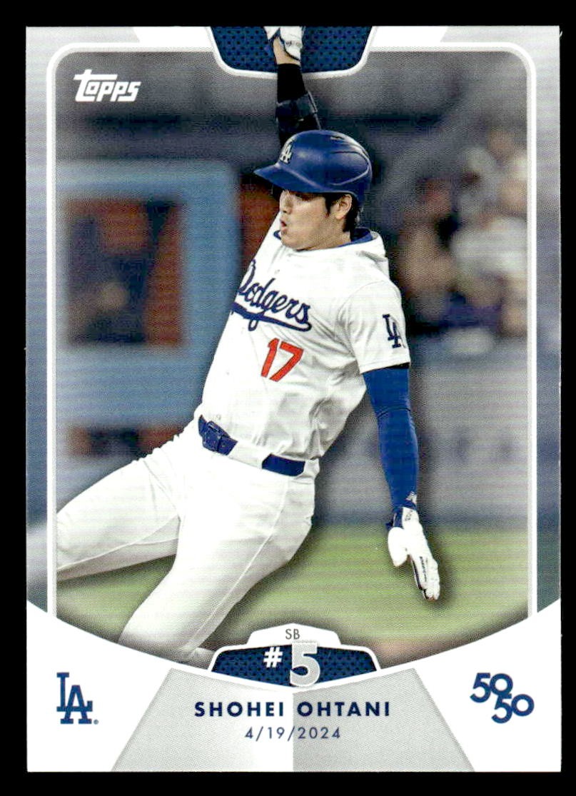 2024 Topps 50/50: Shohei Ohtani #9 Shohei Ohtani