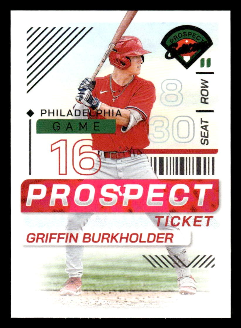 2024 Panini Prospect Edition #158 Griffin Burkholder