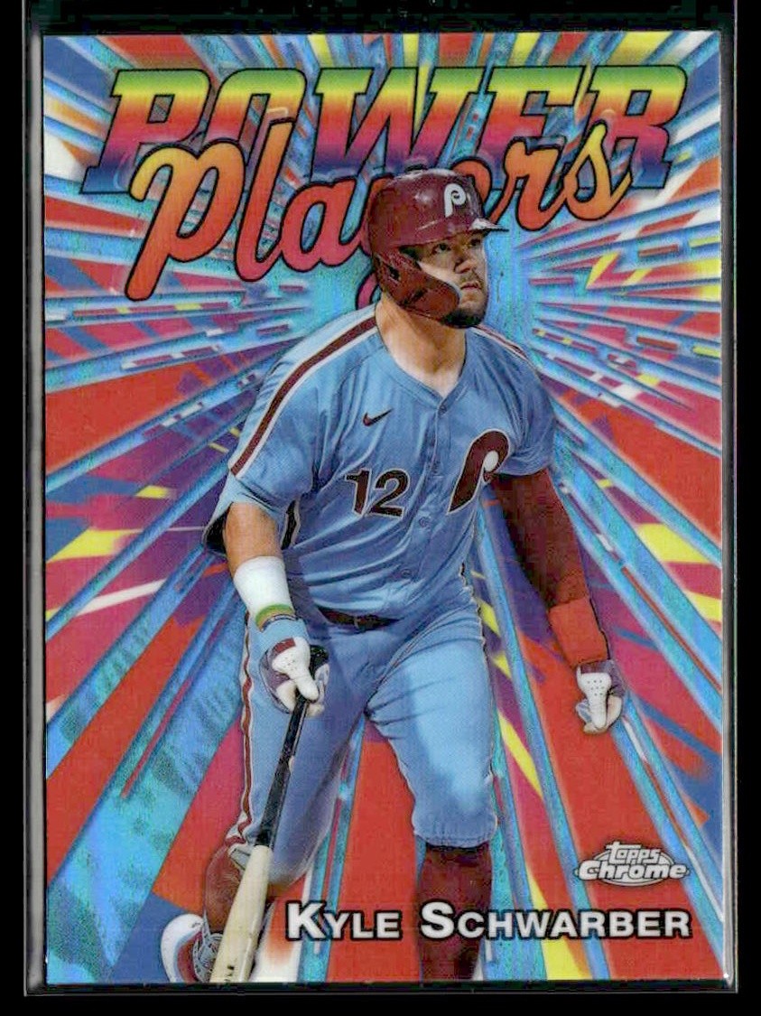 2025 Topps Chrome #PP-15 Kyle Schwarber Power Players