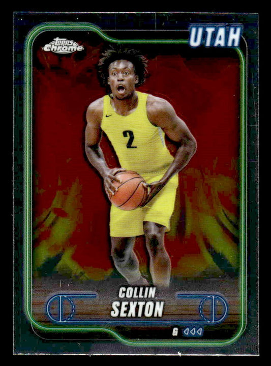 2024-25 Topps Chrome #35 Collin Sexton