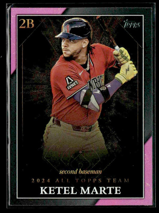 2025 Topps #ATT-10 Ketel Marte 2024 All Topps Team Pink Foil