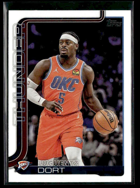 2025-26 Topps #117 Luguentz Dort