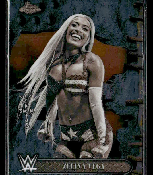 2025 Topps Chrome WWE x Cactus Jack #38 Zelina Vega