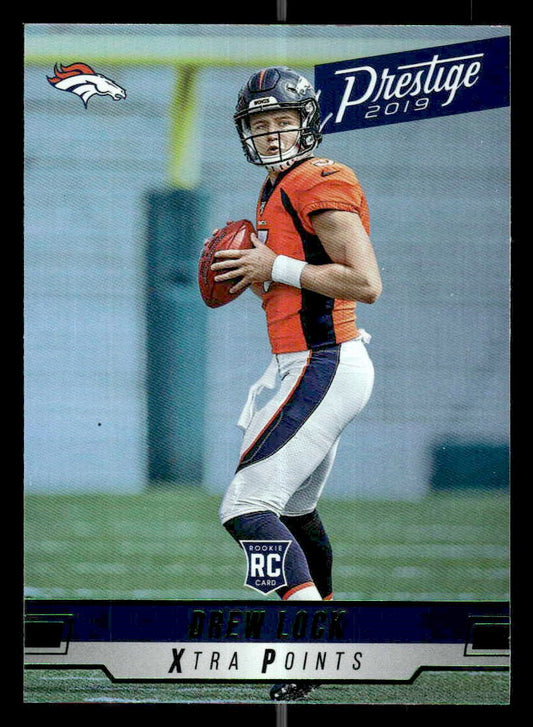 2019 Panini Prestige #202 Drew Lock Xtra Points Green