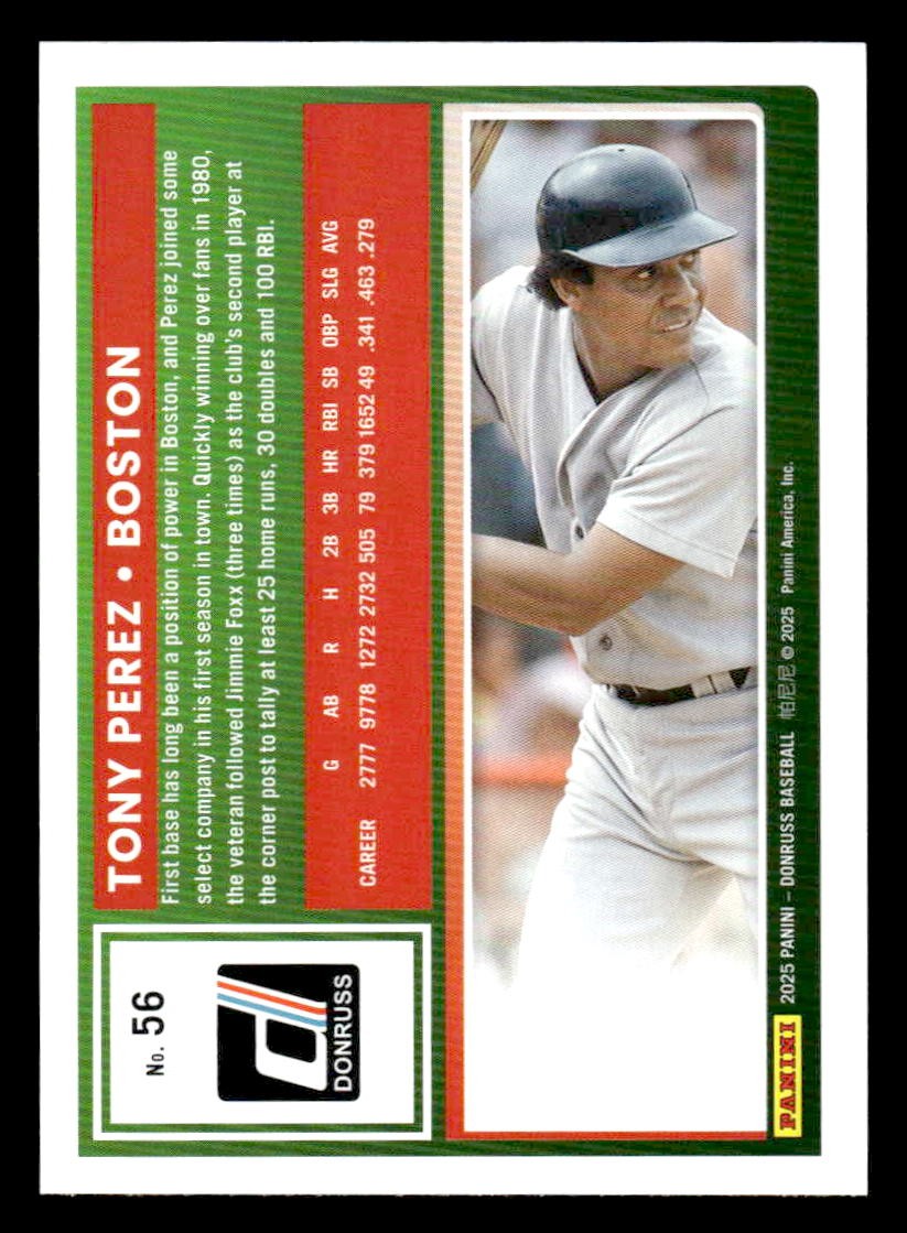 2025 Donruss #56 Tony Perez