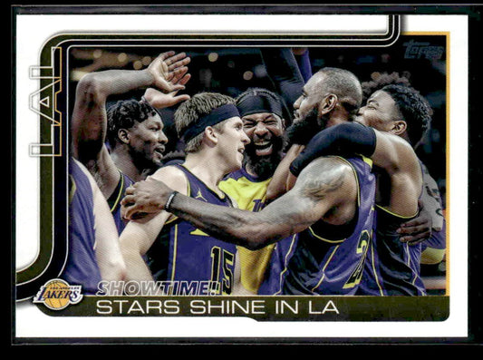 2025-26 Topps #293 Showtime!: Stars Shine in