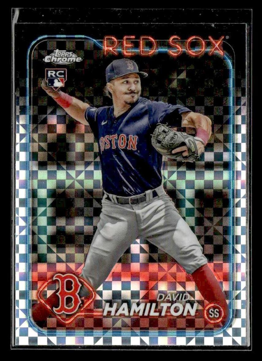 2024 Topps Chrome #49 David Hamilton X-Fractors