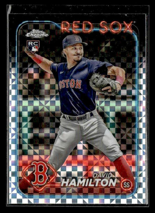 2024 Topps Chrome #49 David Hamilton X-Fractors