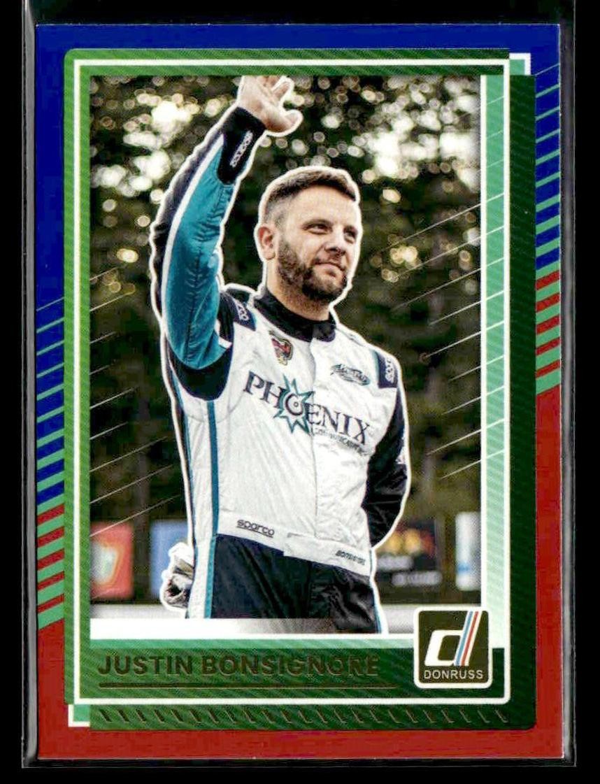 2025 Donruss #21 Justin Bonsignore Red and Blue