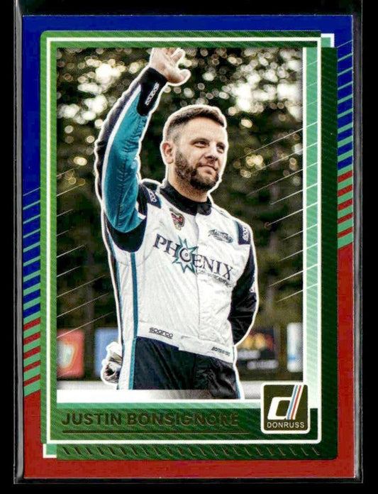 2025 Donruss #21 Justin Bonsignore Red and Blue