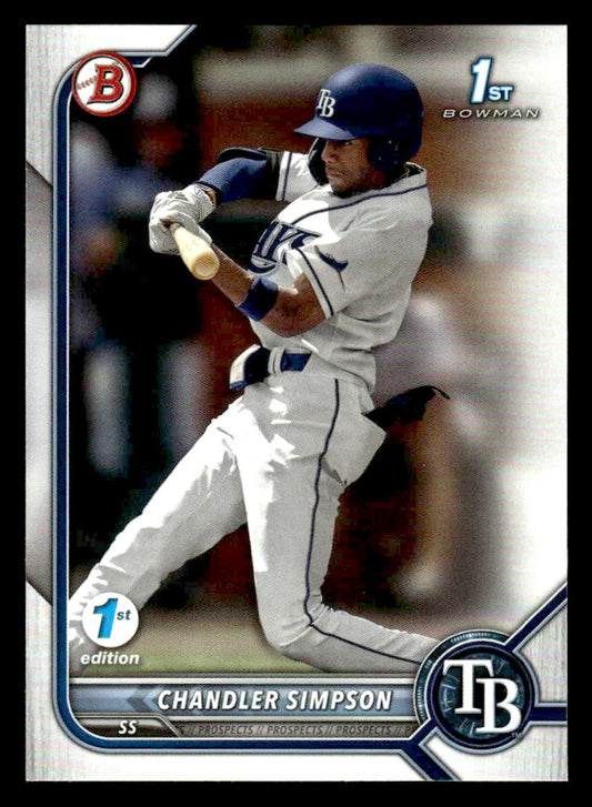 2022 Bowman Draft 1st Edition #BD-26 Chandler Simpson