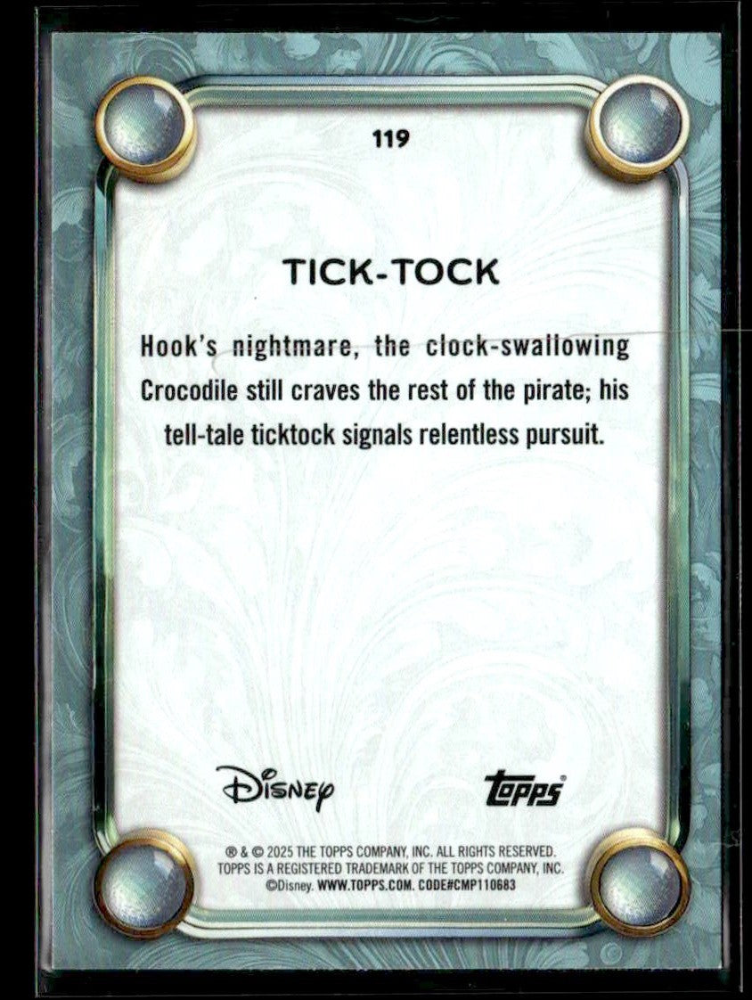 2025 Topps Disney Wonder #119 Tick-Tock