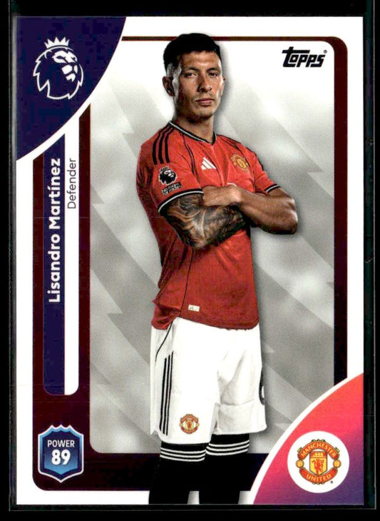 2025-26 Topps Premier League #203 Lisandro Martínez