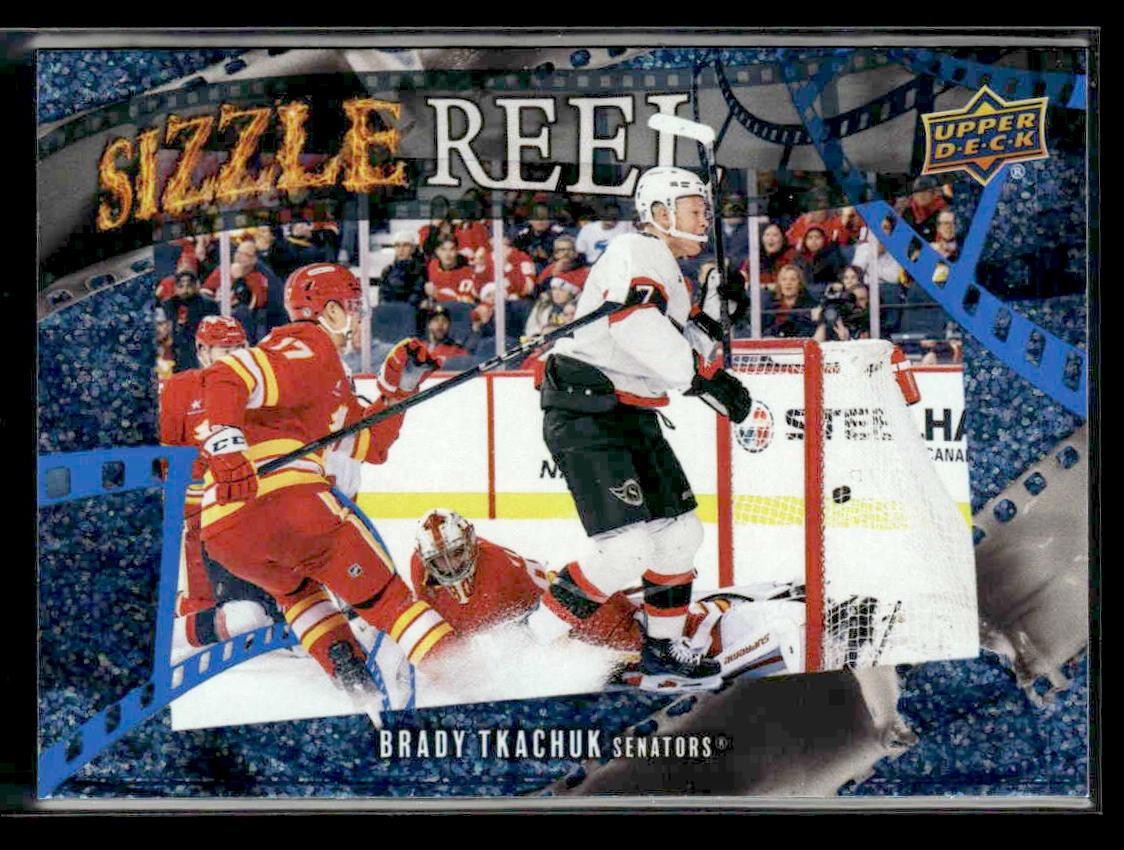 2025-26 Upper Deck #SR-7 Brady Tkachuk Sizzle Reel Speckle