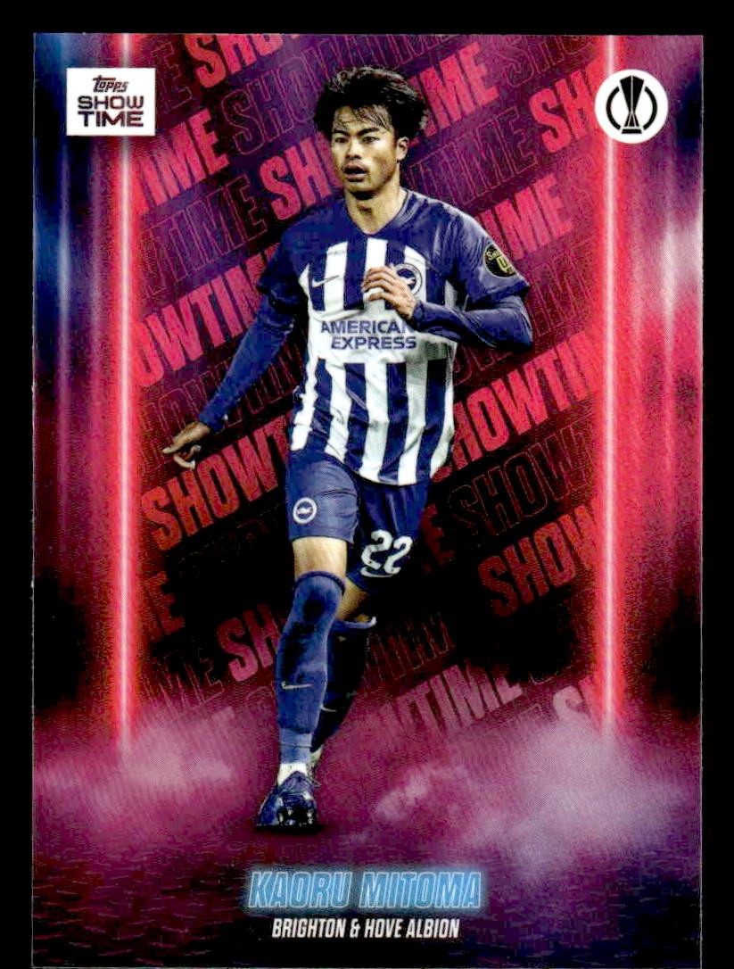 2023-24 Topps Showtime UEFA Club Competitions #NNO Kaoru Mitoma