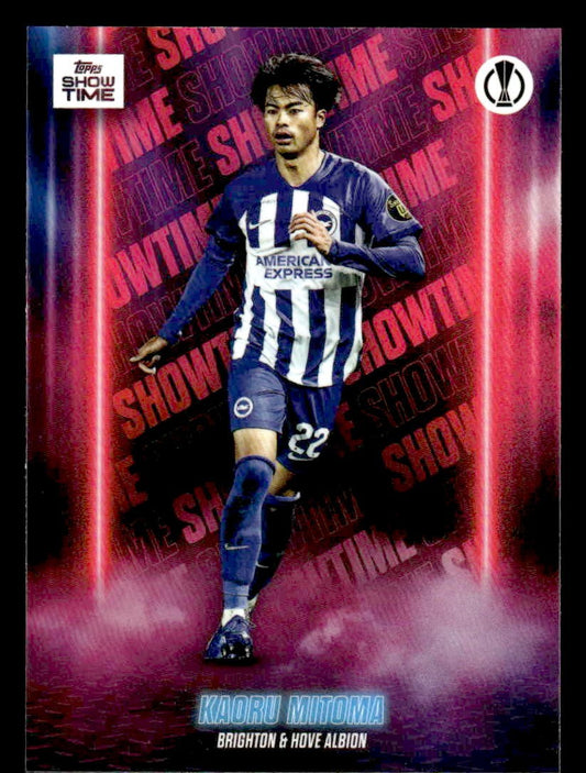 2023-24 Topps Showtime UEFA Club Competitions #NNO Kaoru Mitoma