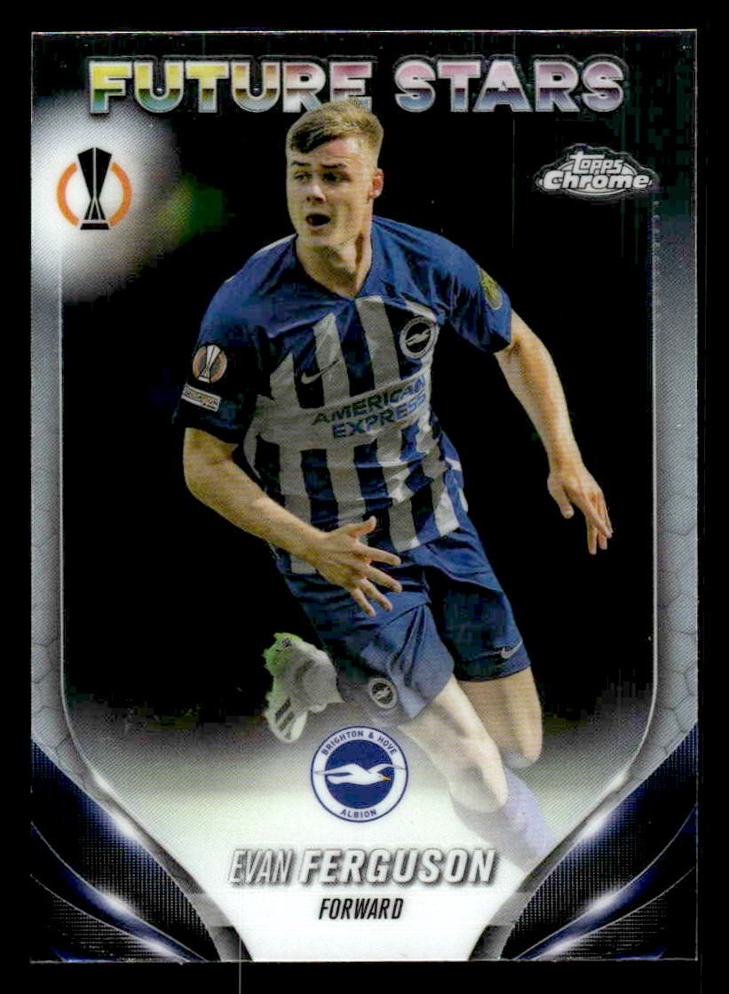 2023-24 Topps Chrome UEFA Club Competitions #1 Evan Ferguson