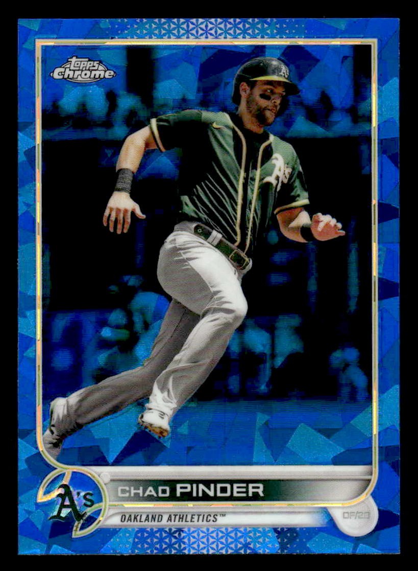 2022 Topps Chrome Sapphire Edition #95 Chad Pinder