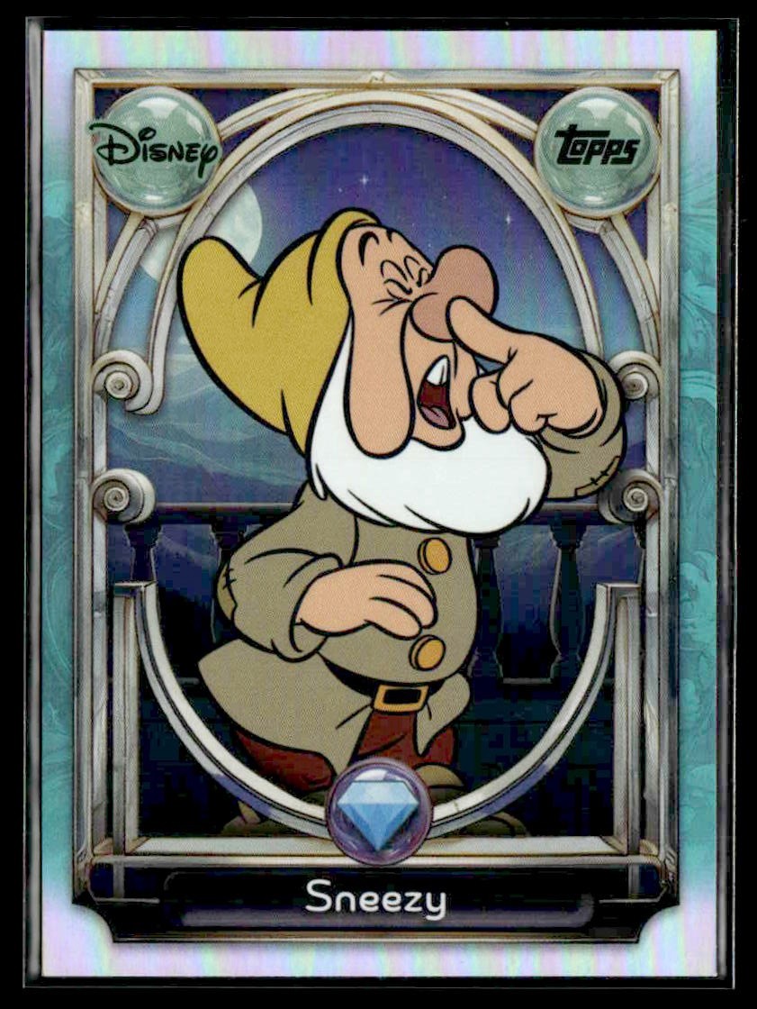 2025 Topps Disney Wonder #106 Sneezy Tier 2