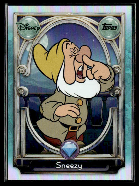 2025 Topps Disney Wonder #106 Sneezy Tier 2