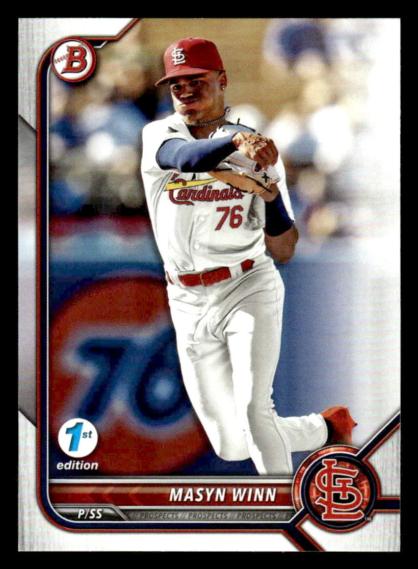 2022 Bowman Draft 1st Edition #BD-170 Masyn Winn