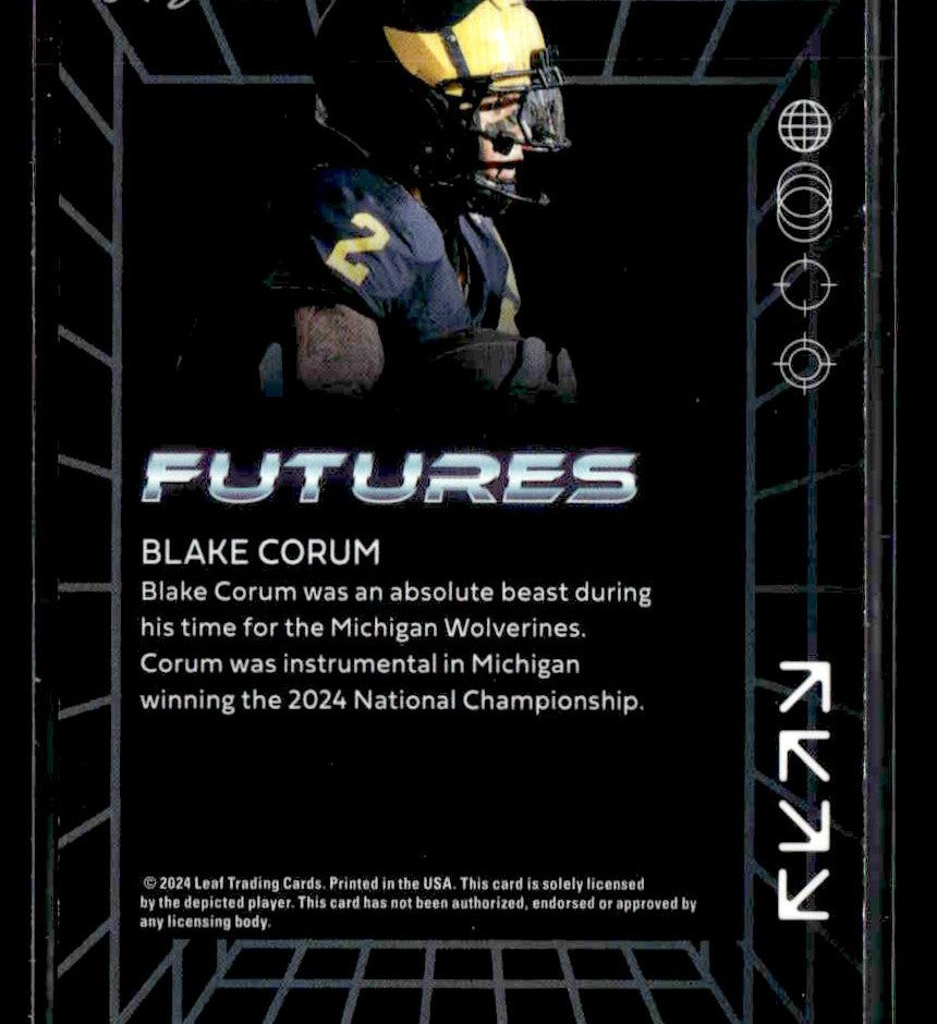 2024 Leaf Futures #13 Blake Corum