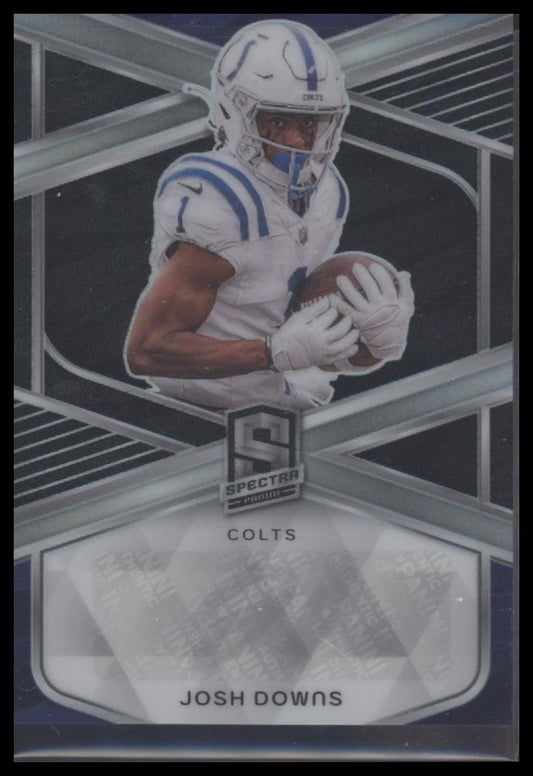2024 Panini Spectra #SIG-JDA Josh Downs Signatures #/199