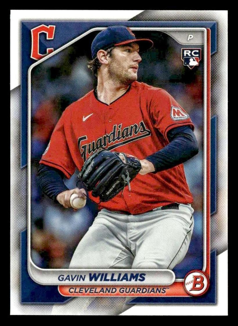 2024 Bowman #66 Gavin Williams