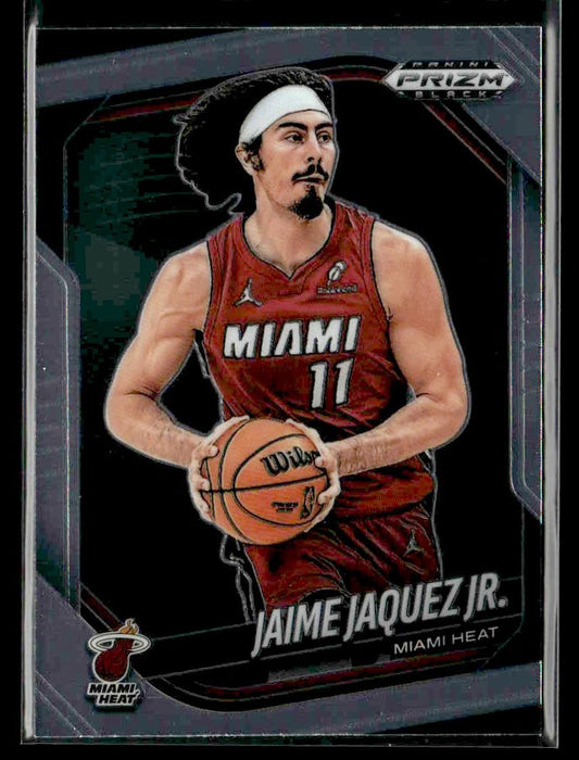 2024-25 Panini Prizm Black #155 Jaime Jaquez Jr