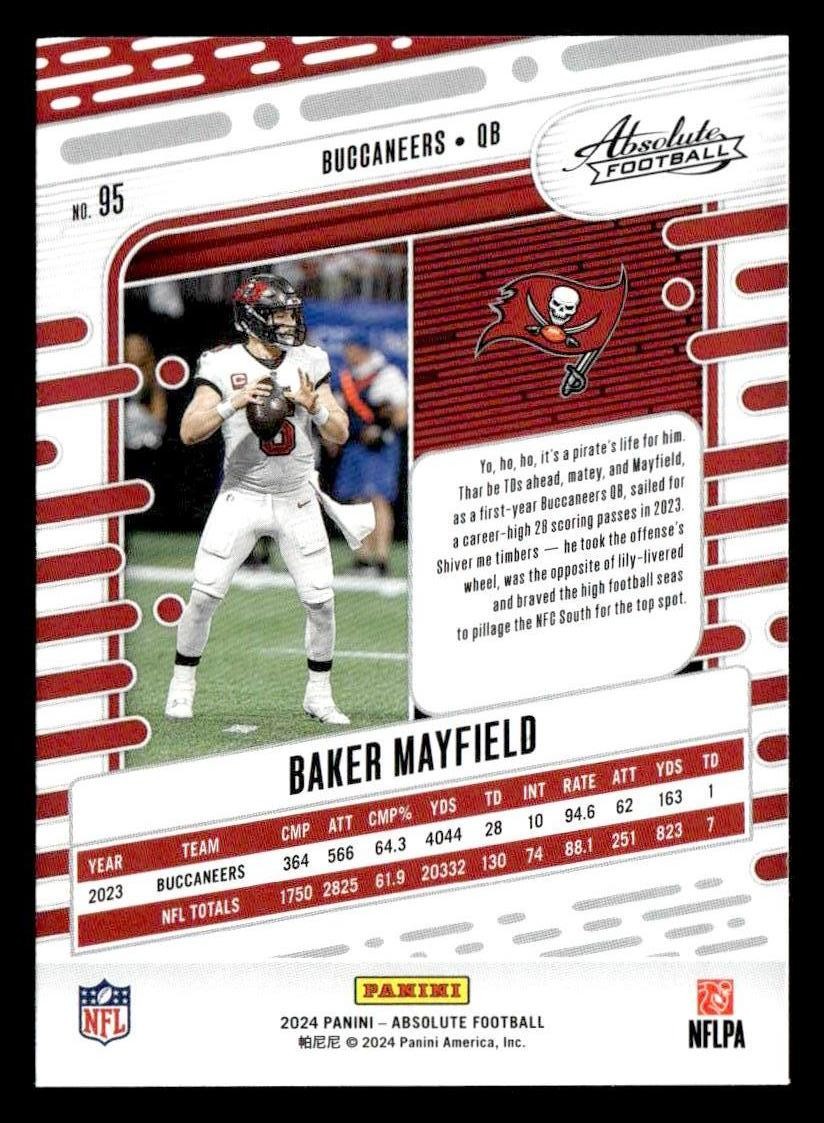 2024 Panini Absolute #95 Baker Mayfield Retail