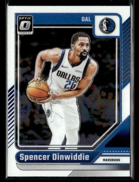 2024-25 Donruss Optic #54 Spencer Dinwiddie