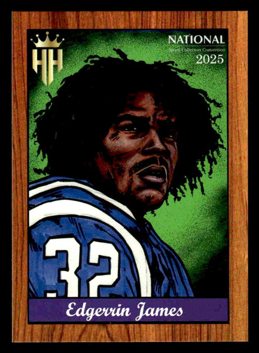 2025 Humongous Hoard #NSCC-11 Edgerrin James National Collection