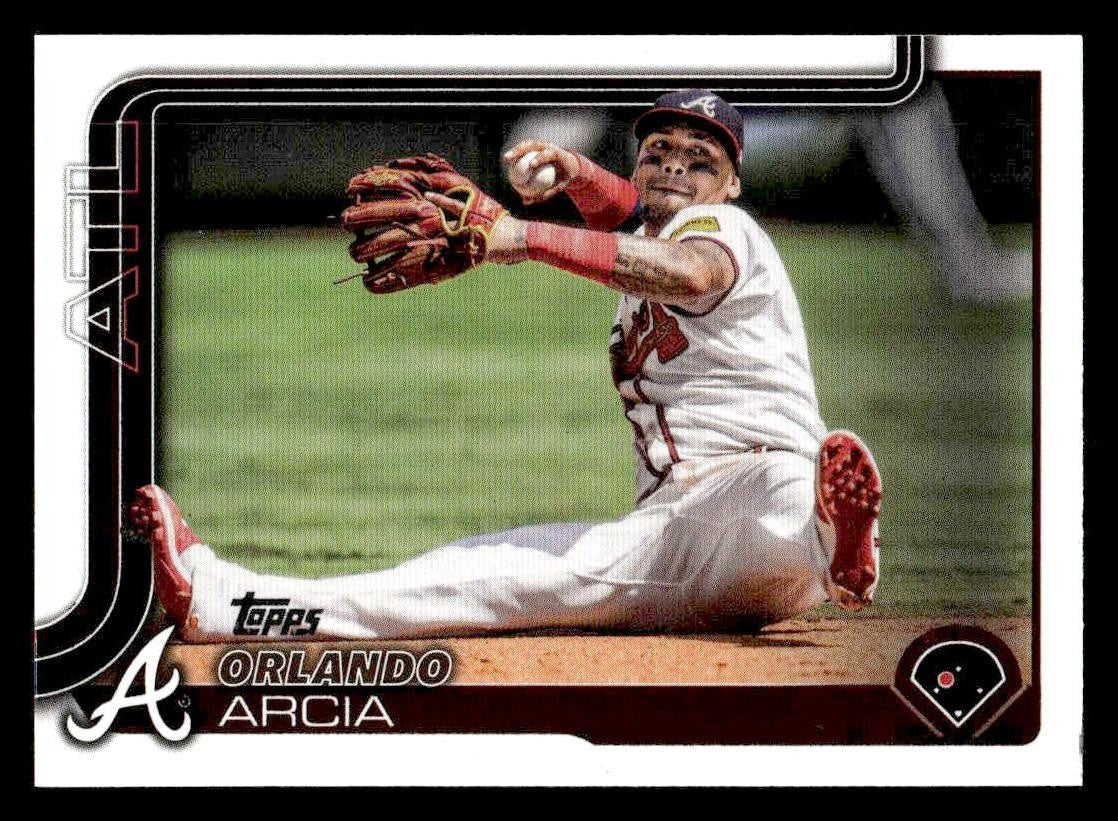 2025 Topps #154 Orlando Arcia