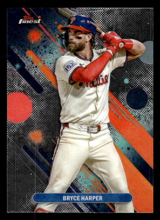 2025 Finest #73 Bryce Harper