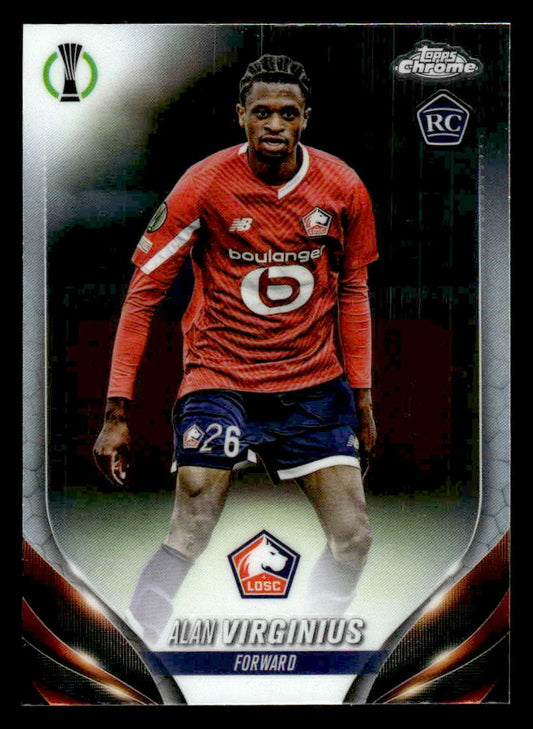 2023-24 Topps Chrome UEFA Club Competitions #175 Alan Virginius
