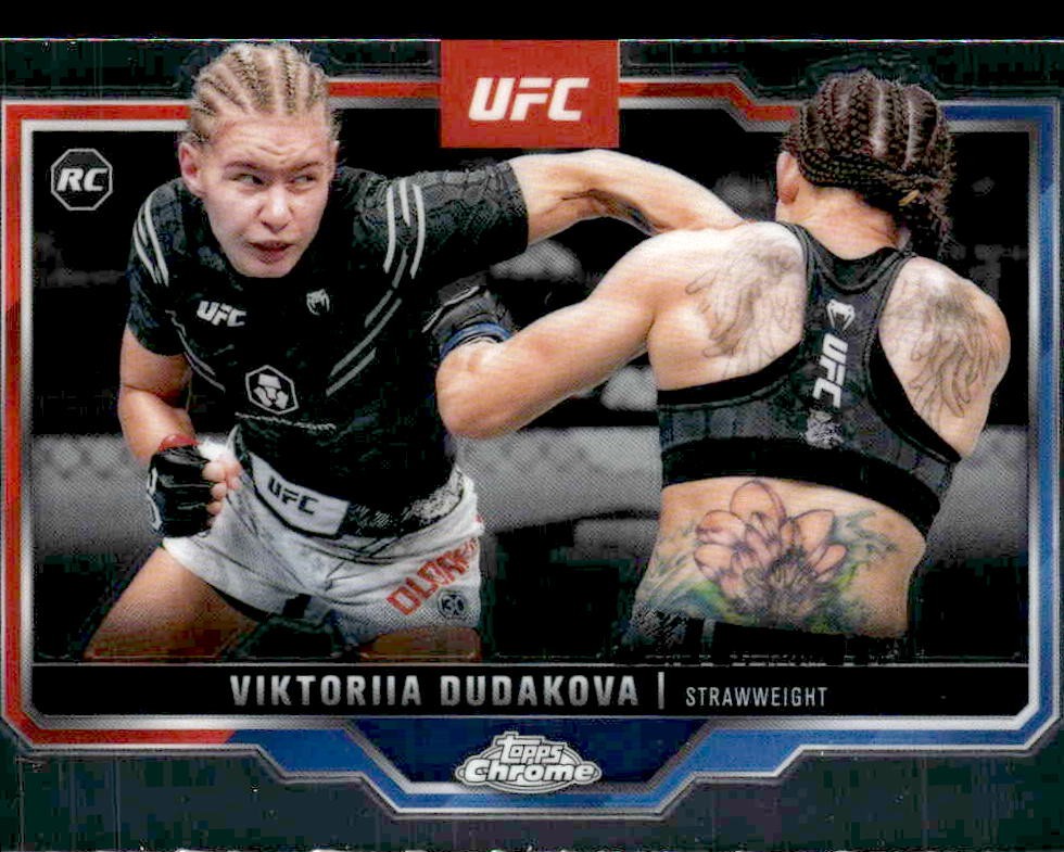 2025 Topps Chrome UFC #4 Viktoriia Dudakova
