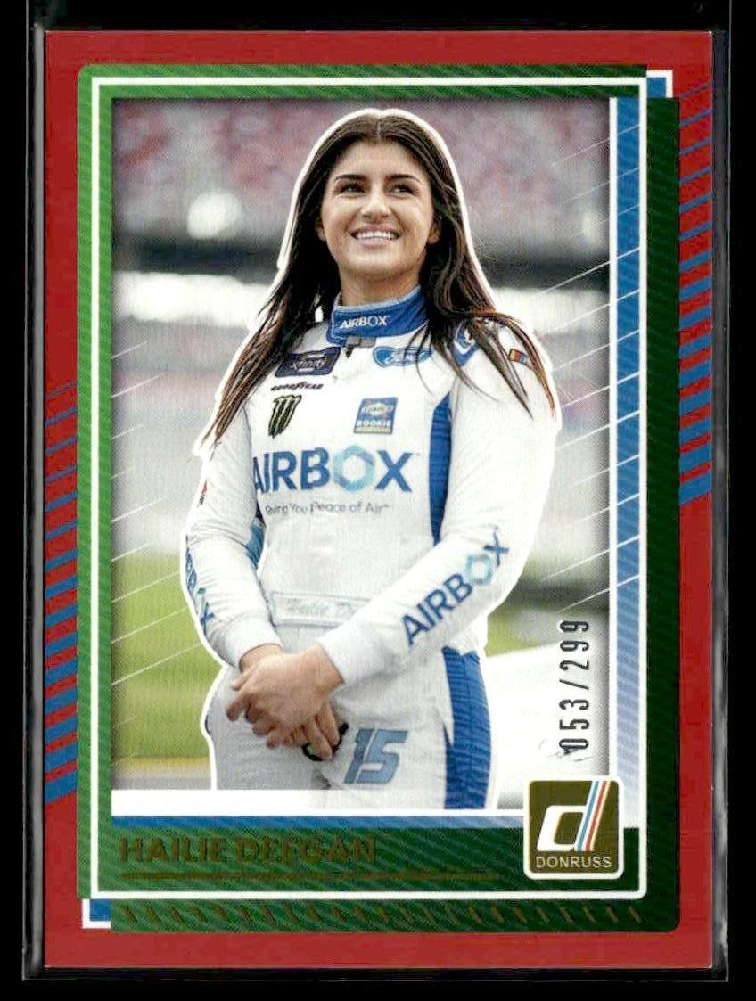 2025 Donruss #55 Hailie Deegan Red #/299