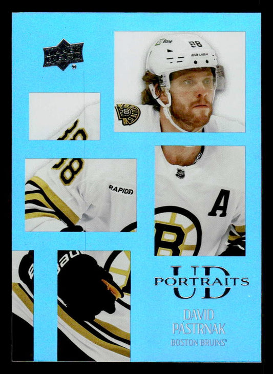2024-25 Upper Deck #P-4 David Pastrnak UD Portraits