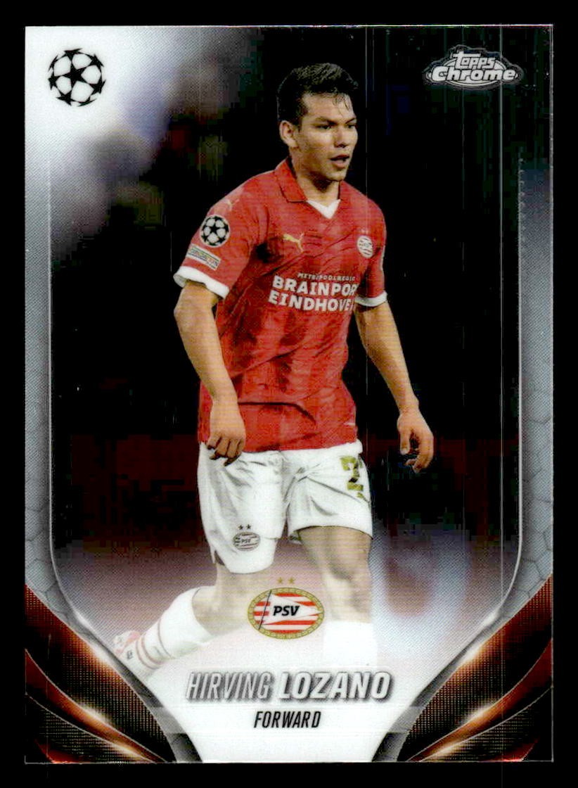 2023-24 Topps Chrome UEFA Club Competitions #156 Hirving Lozano