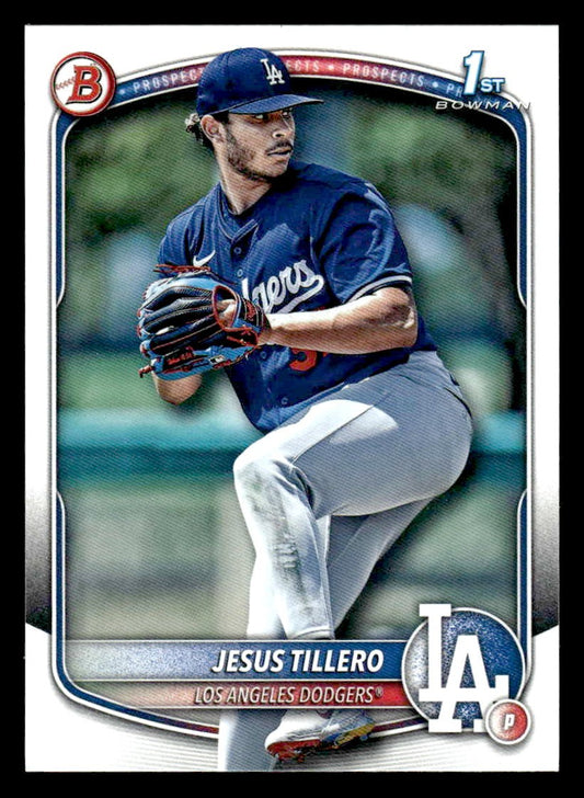 2025 Bowman #BP-117 Jesus Tillero Prospects