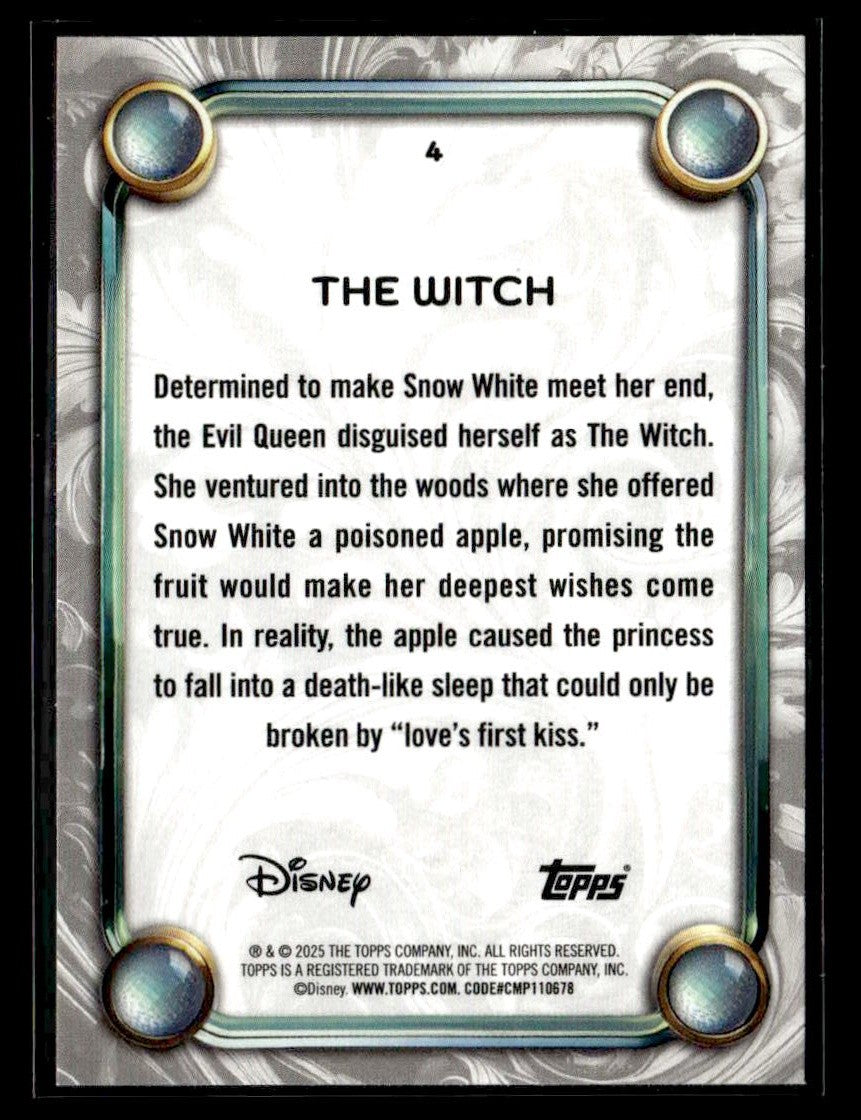 2025 Topps Disney Wonder #4 The Witch