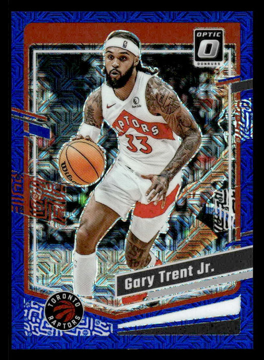 2023-24 Donruss Optic #49 Gary Trent Jr. Choice Blue Mojo #/24