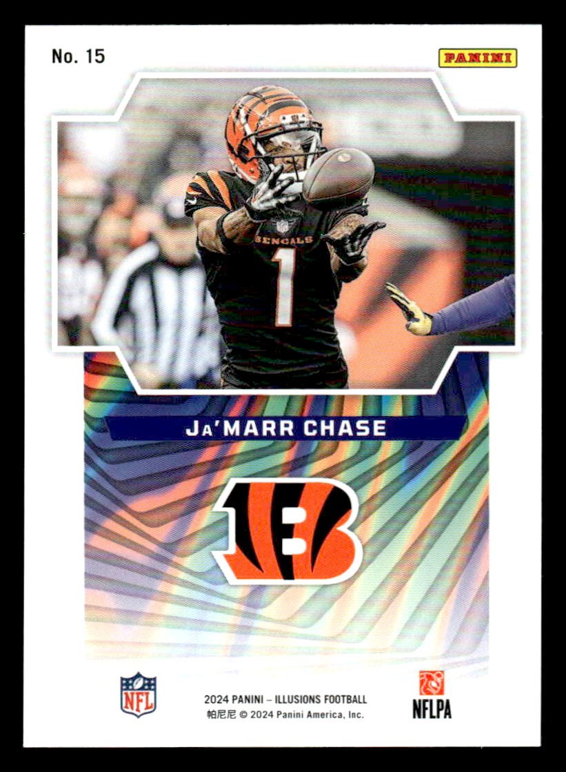 2024 Panini Illusions #15 Ja'Marr Chase Game Magicians