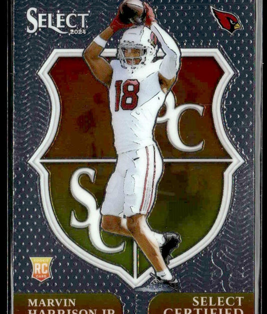2024 Panini Select #5 Marvin Harrison Jr. Select Certified Rookies
