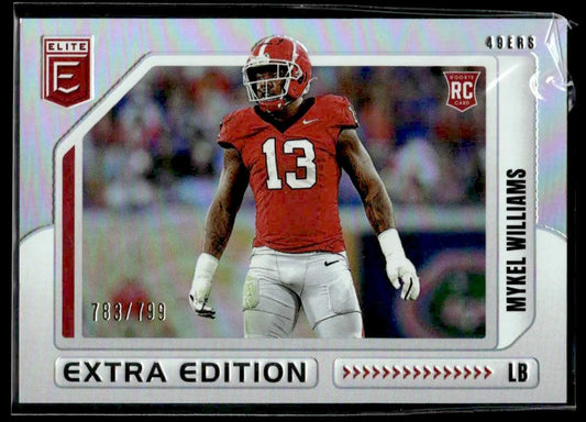 2025 Donruss Elite #20 Mykel Williams Extra Edition #/799