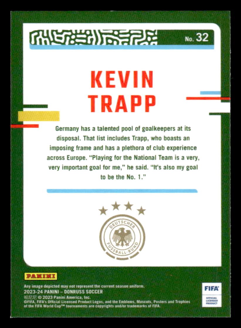 2023-24 Donruss #32 Kevin Trapp Optic
