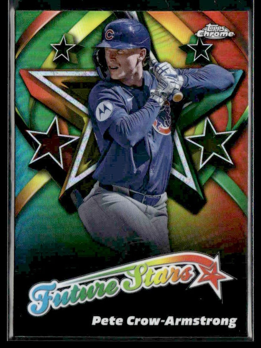 2025 Topps Chrome #FS-8 Pete Crow-Armstrong Future Stars