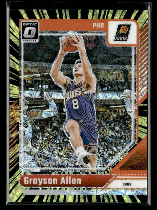 2024-25 Donruss Optic #90 Grayson Allen Electricity International #/75